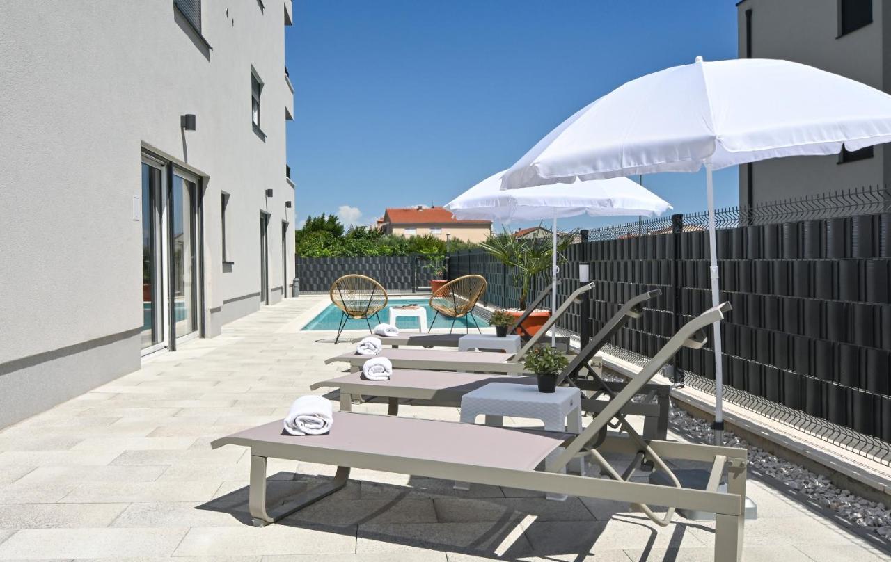 Luxury Apartment Maravic With Private Pool Trogir Zewnętrze zdjęcie
